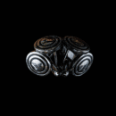 silver cufflinks