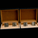 silver cufflinks