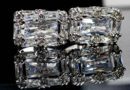 Crystal cufflinks